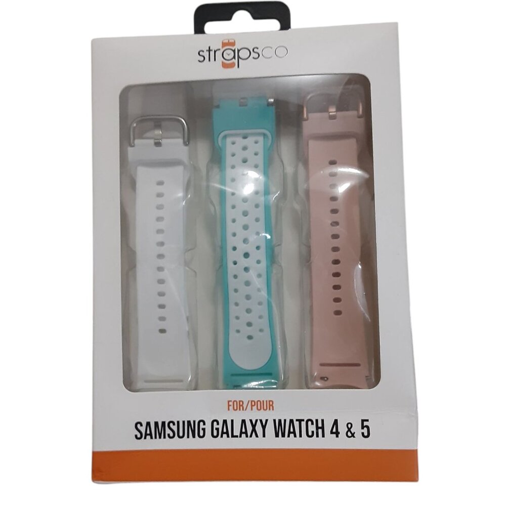 Fashion Watch Straps for Samsung Galaxy Watch 4 & 5 Multi Pack